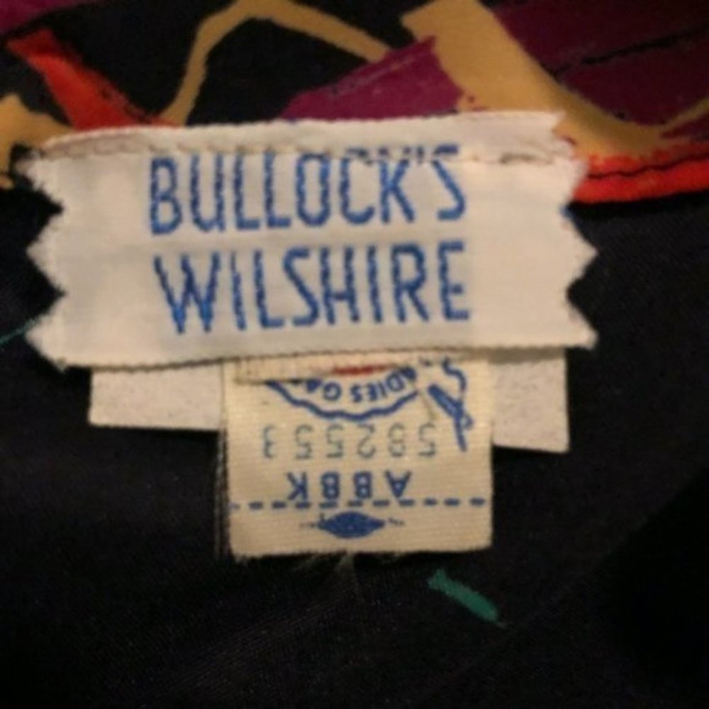 SOLD Bullock's Wilshire Vintage 1970's Union Made - Picture 8 of 8